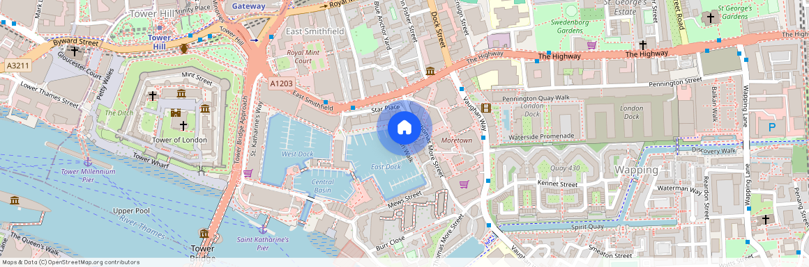 Ariel House, 144 Vaughan Way, Wapping, London, E1W