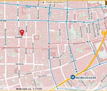 Zieglergasse/Kandlgasse: Super-schicke Neubauwohnung in Traumlage!!... - Foto 1