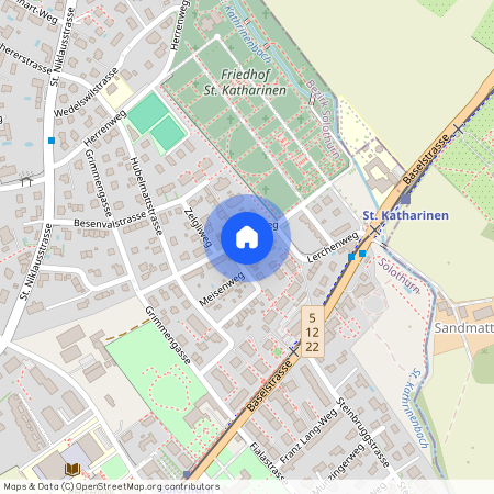 4500, Solothurn, Drosselweg, 26