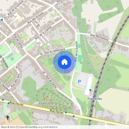 Rue De La Station, 56, 3.3, 7080, Frameries