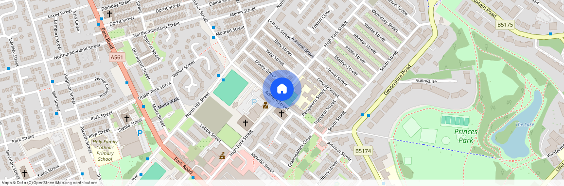 St Peters Church, High Park Street, L8 8DQ, Liverpool