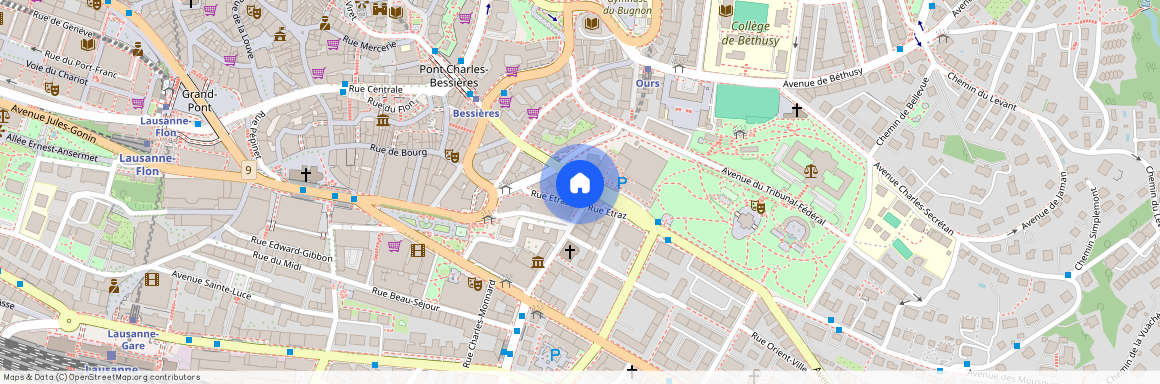 Av. Mon-Repos 8, 1005, Lausanne