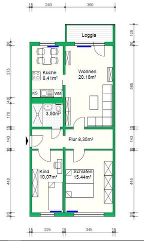 Barrierearme Wohnung im Erdgeschoss - Foto 4