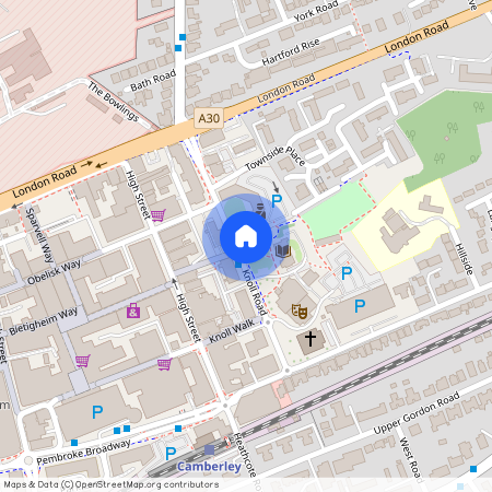 St. Georges Court, St. Georges Road, Camberley, GU15