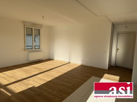 Hoenheim, 3 pièces avec terrasse et garage - Photo 2