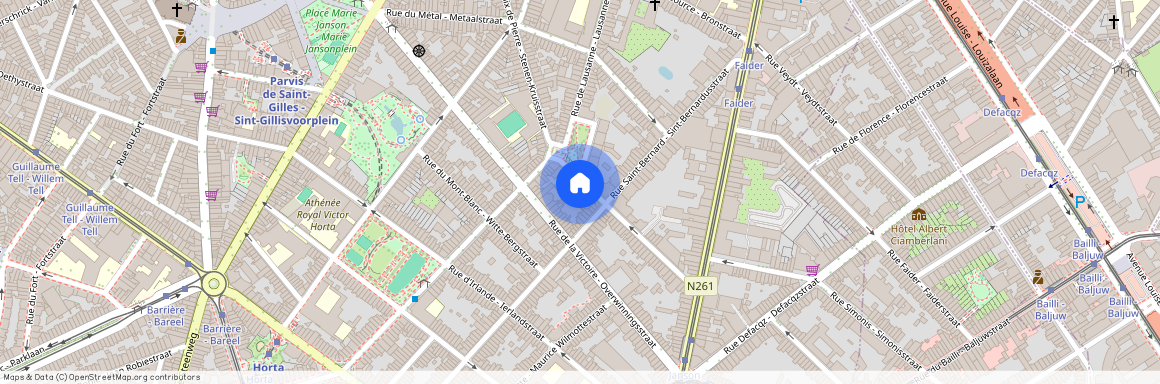 Rue De Neufchâtel - Nieuwburgstraat, 64, 1060, Saint-Gilles