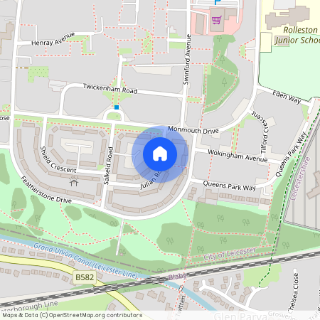 Julian Road, Leicester, Leicestershire, LE2