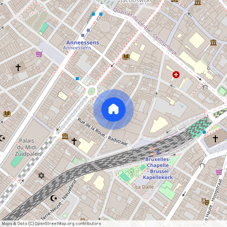 Rue du Chasseur, 13, 1000, Bruxelles