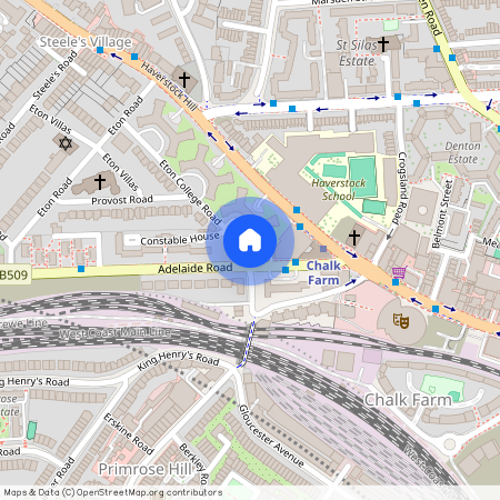 Eton college road, Chalk Farm, NW3