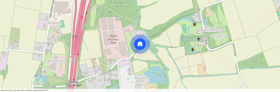 Church Lane, Burstow