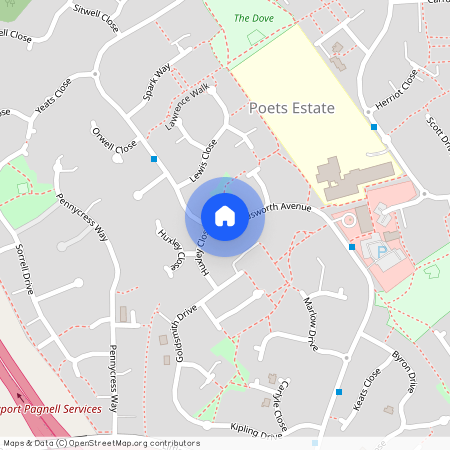 Wordsworth Avenue, Newport Pagnell, Buckinghamshire, MK16