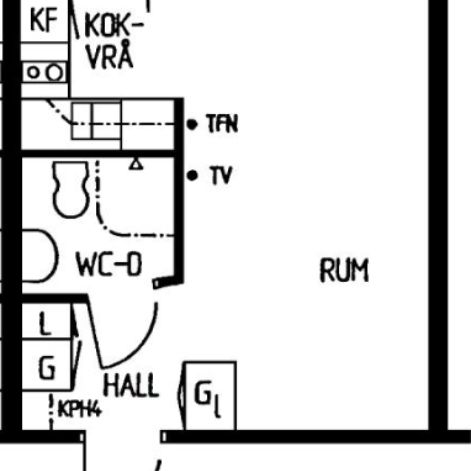 Eskilstuna - 1rok - 5mån - 5.588kr/mån - Photo 1