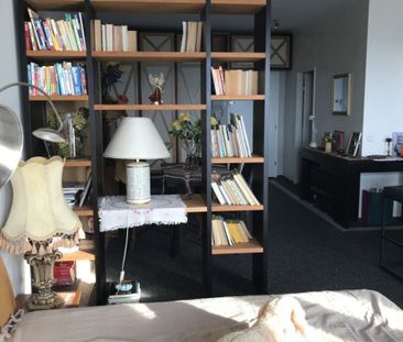 Donauparkblick! Spacious studio apartment on a higher floor for sho... - Photo 5