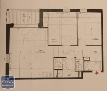 Location Appartement 3 pièces 62m² PARCAY MESLAY 37210 - Photo 3