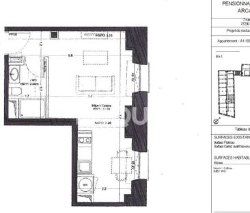 Appartement Juilly 1 pièce(s) 28.70 m2 - Photo 1