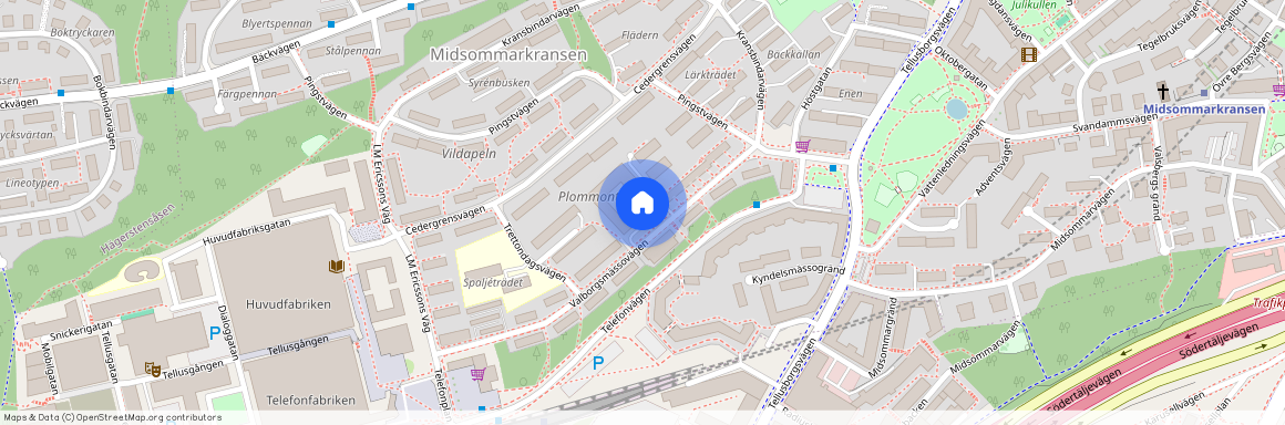 Valborgsmässovägen 20, 126 37 Hägersten, Stockholm