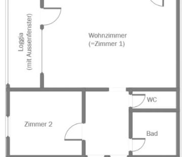 4-Zimmer-Wohnung mit Loggia und Stellplatz! - Photo 1