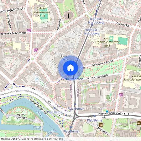 ul. Bolesława Prusa, Nadodrze, Śródmieście, Wrocław, dolnośląskie