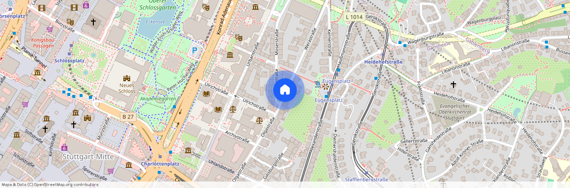 Werastr., 70182 Stuttgart - Stuttgart-Mitte