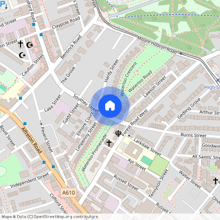 Waterloo Road, Arboretum