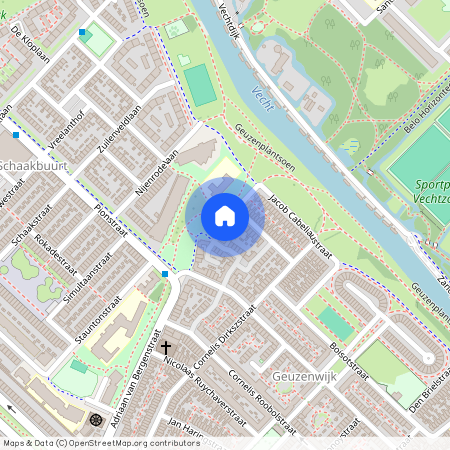 Schaakbuurt en omgeving, 3554 VZ, Jan van Ransdorpstraat, Utrecht