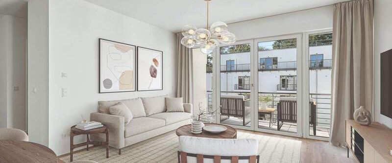 Modern wohnen & draußen genießen - 3 Zimmer mit Terrasse & Einbauküche - Foto 1