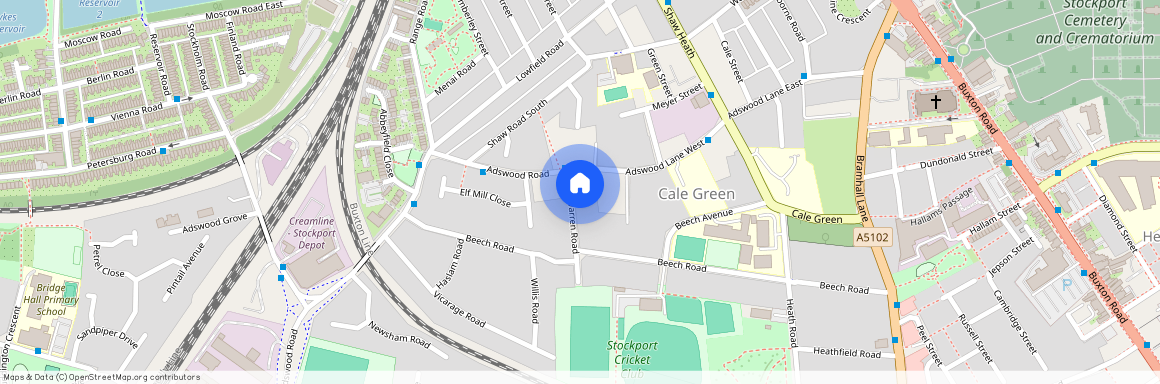 Warren Road, Stockport, Greater Manchester, SK3