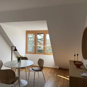 Moderne Dachgeschosswohnung mit 40 m² großer Dachterrasse, Klimaanlage und eigenem Garagenplatz - Foto 1