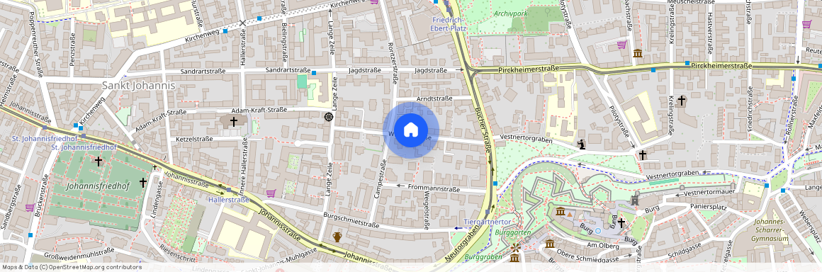 Wielandstraße, 90419 Nürnberg (Mittelfr) - Mitte