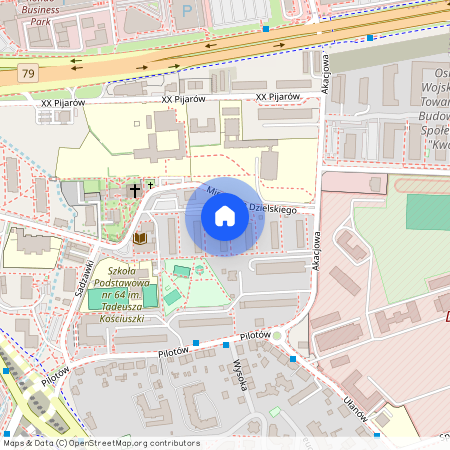 ul. Mirosława Dzielskiego, Rakowice, Prądnik Czerwony, Kraków, małopolskie