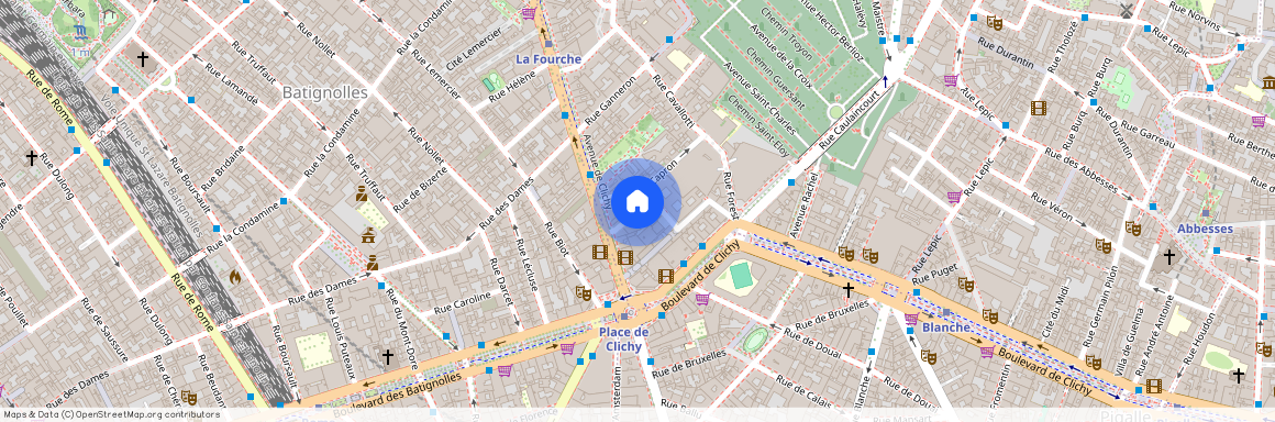 Paris XVIII - passage Lathuille.