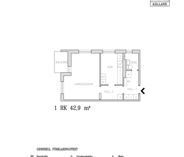 Jarlavägen 8, våning 7 - Foto 3