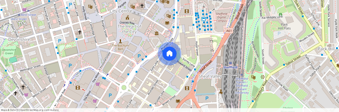 St. Pauls Square, Sheffield, South Yorkshire, S1