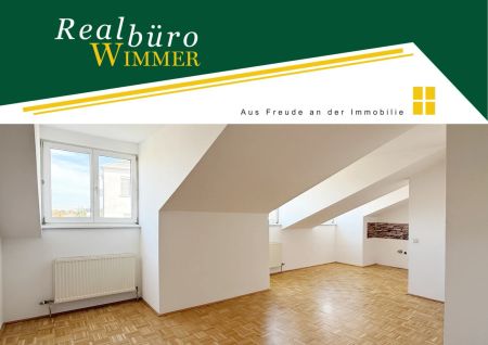 Sehr helle und gepflegte 2-Zimmer-Dachgeschosswohnung - Nähe Krankenhaus - Photo 2