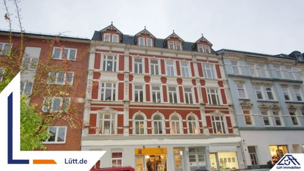 3 Zimmer Wohnung in der Kieler Innenstadt | Lütt Immobilien | Ihr Immobilienmakler in Kiel - Photo 1