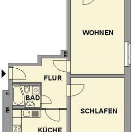 Für gemeinsame Kochabende - 2-Raum-Wohnung mit Einbauküche - Photo 4