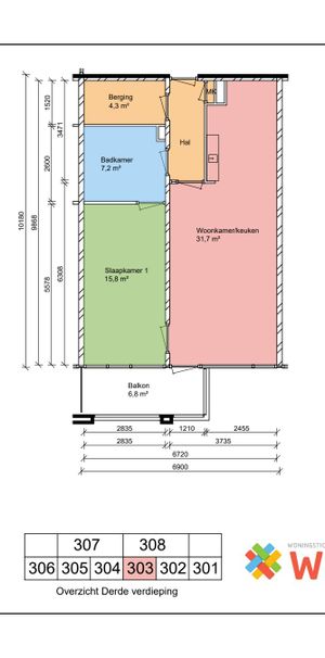 Corridorflat - Foto 2