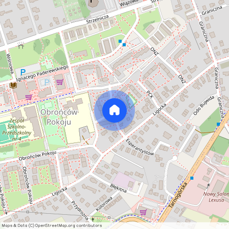 ul. Obrońców Poczty Gdańskiej, Obrońców Pokoju, Gliwice, śląskie