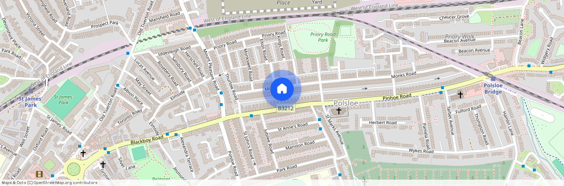 Monks Road, Exeter EX4