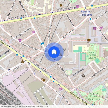 159;161;163 Rue de Charenton, 75012 Paris, France
