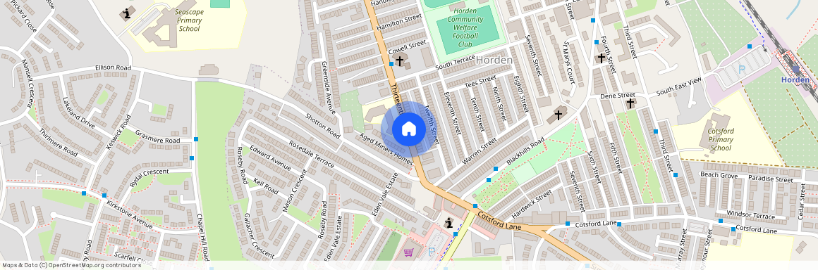 Thirteenth Street, Horden, Peterlee, Durham, SR8 4QP