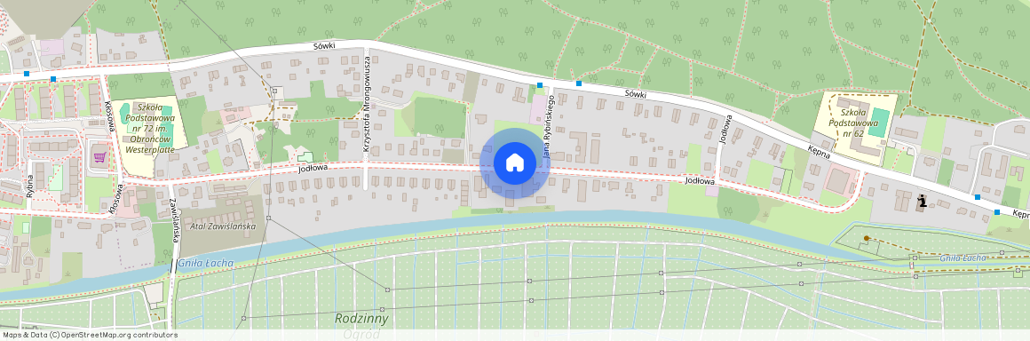 ul. Jodłowa, Krakowiec-Górki Zachodnie, Gdańsk, pomorskie