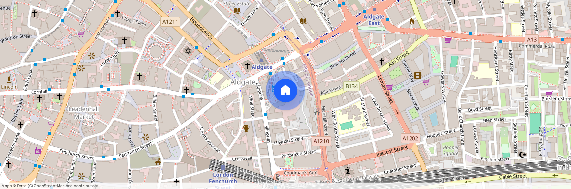 Alie Street, Aldgate, London, E1