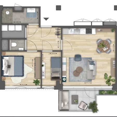 Appartement te huur: Melkemastate 2-A10 8925 AP Leeuwarden - Photo 3