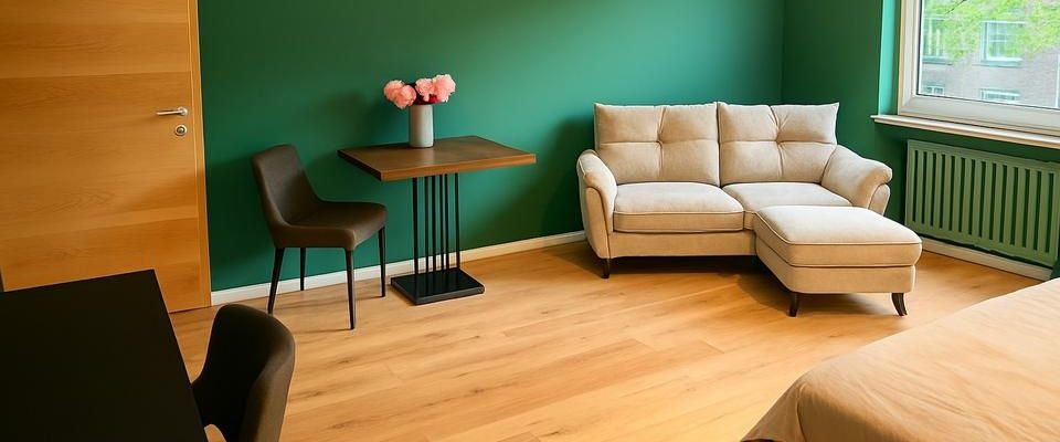 Top saniertes und möbliertes 1 Zimmer Apartment in Düsseldorf Wersten in Uninähe privat zu vermieten - Foto 1