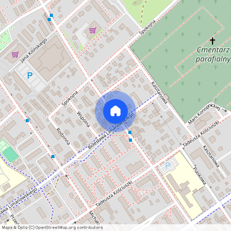 ul. Środkowa, Żyrardów, żyrardowski, mazowieckie