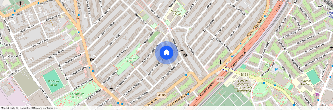 Salisbury Road, Leyton E10, London