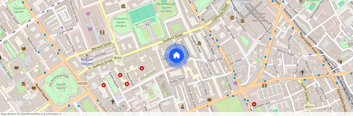 Millman Street, Holborn, WC1N