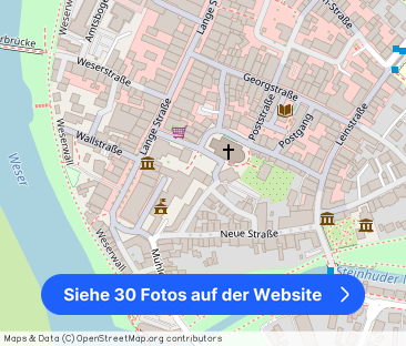 Stilvolles Wohnen direkt an der Weser – Maisonettewohnung mit beson... - Foto 1
