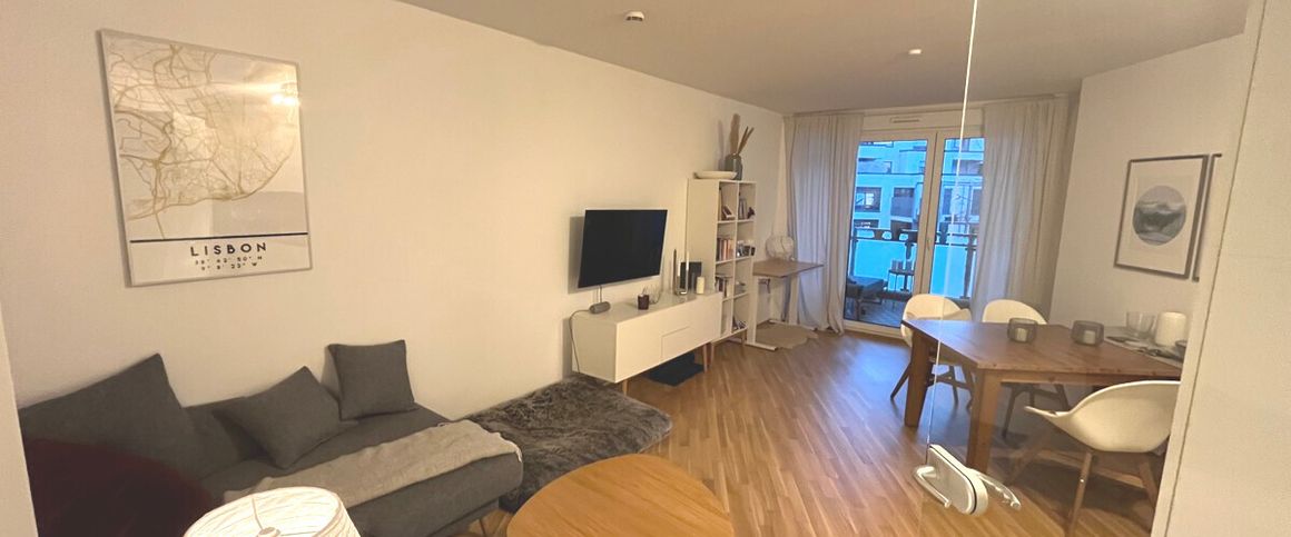 Mainz-Neustadt: Neubau 2-Zimmer, EBK, Balkon, TG-Stellplatz (Duplex) - Photo 1